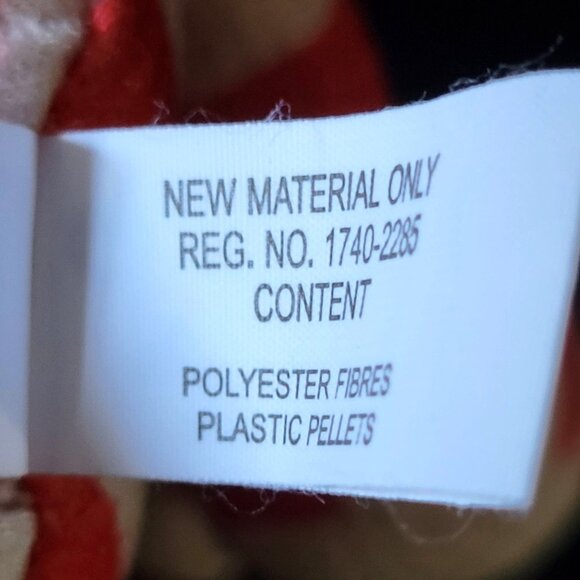 Vintage Hallmark Plush Mouse ‘Twas The Night Before Christmas Striped Red PJs St - Picture 7 of 9